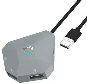 USB Wired Keyboard and Mouse Adapter LED Indicator Converter Keyboard and Mouses Converter for NS/4/3