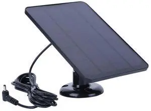 4W 5V Solar Charger Waterproof Adjustable Wall Mount Bracket with 9.8FT Charging Cable for Ring Stick Up&Spotlight Cam
