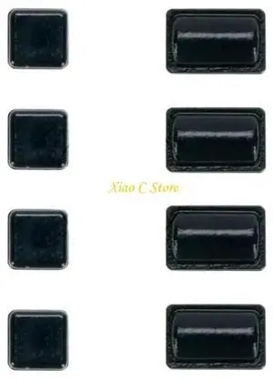 Game Console Rubber Pad Replacement Dust Plugs Gaming Accessories Anti Slip Soft Pads Screw Feet Cover