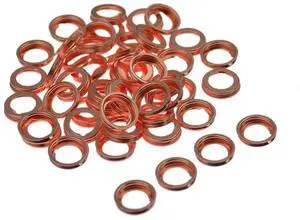 50Pcs Engine Oil Drain Plug Seal Washer Gasket Rings for Infiniti Nissan 1102601M02
