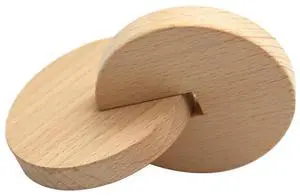 born Infant Wooden Toys Exercise Hand Grasp Toy Interlocking Discs Solid Wood Preschool Children Toys