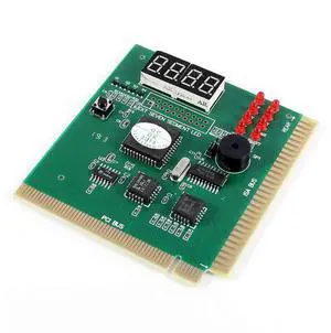 AK PCI & ISA Motherboard Tester Diagnostics Display 4-Digit PC Computer Mother Board Debug Post Card Analyzer