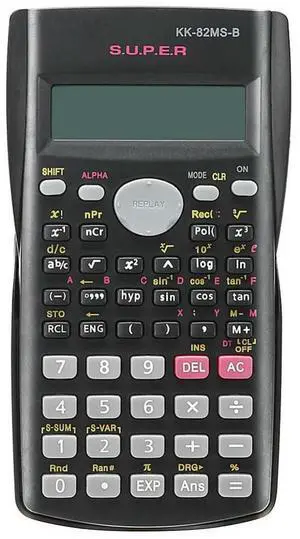 Scientific Calculator with 240 Functions and 2-Line Screen Multi-purpose Portable Student Calculator for Math Teaching