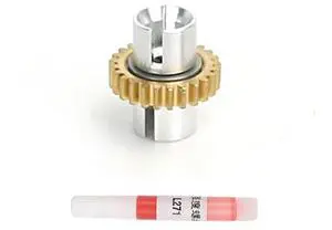 Metal Gearbox Differential Diff Assembly for LDRC AE86 1/18 RC Car Upgrade Parts Accessories