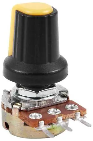 5pcs 10K OHM 3 Terminal Linear Taper Rotary Audio B Type Potentiometer