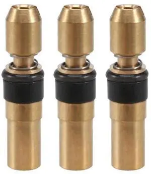 3PCS Three-Stage Piston Head High Pressure Copper Head 6mm High Pressure Pump 30Mpa Repair Parts