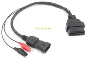Car Diagnostic Cable For Car 3 Pin to 16Pin OBDII OBD2 Connector