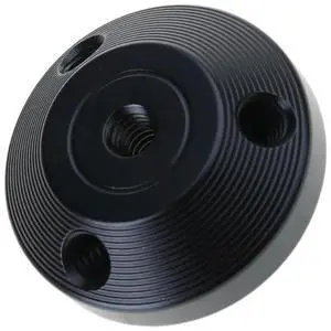 Outdoor Camping Support Accessories 1/4-20 Flange Corrosion Resistant Multifunctional 3 Holes Flange for Extension Rod