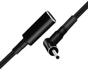 USB C Male to DC3.5x1.35mm Tip 3.5mm 1.35mm Power Cable Cord for Laptop 100W