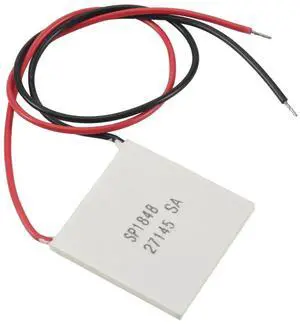 Thermoelectric Peltier Module, High Temperature Thermoelectric Power Generator Peltier TEG 150Ceus,White 40X40mm