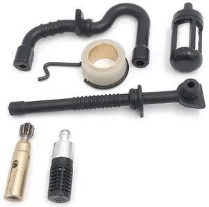 Oil Pump Worm Gear Fuel Oil Filter Line Hose Kit for Stihl MS 180 170 MS180 MS170 018 017 Chainsaw Parts 11236407102