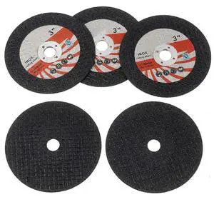 10PCS 75Mm Mini Cutting Disc Circular Resin Grinding Wheel for 10Mm Bore Angle Grinder Wood Tile Cutting Disc Power Tool