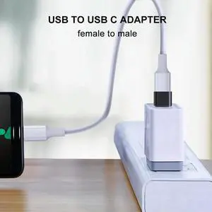 3X USB C To USB Adapter,USB C To USB 3.0 OTG Adapter,USB Female To USB-C Male Compatible For  Pro, G
