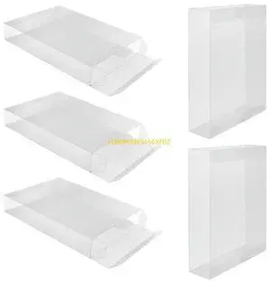High Transparency Game Card Cartridge Organizers Case Storage Solution Set Of 5