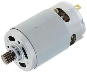 21V RS550 Motor Brushed Motor 14 Teeth Suitable for 4/6 Inch Cordless Mini Logging Saw Chainsaw Tool Accessories
