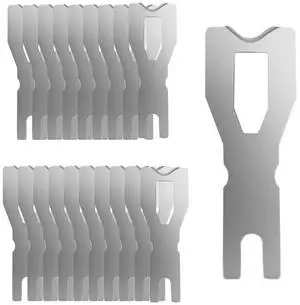 20Pcs Blades for Vinyl Flooring Trimming Skiving Knife Shovel Blade