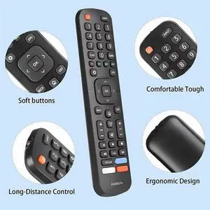 For HISENSE Smart TV Remote Control EN2BS27H Fits 43A7100F 43A7120F 43A7140F 43A7160F 43AE7000F 43AE7010F 43AE7030