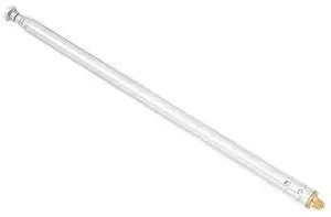 4X RC Model Car 5 Silver 5 Section 3 Mm External Threaded Expansion Antenna