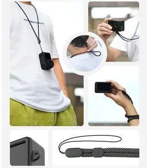 Soft Silicone Case For Action 3 4 5Pro Drop Proof Protective Case For OSMO Action 3 4 5Pro Lens Cap