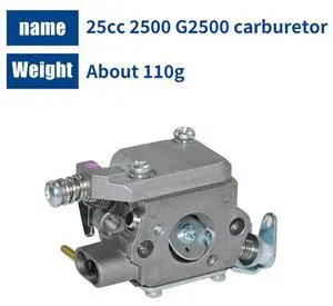 For Chain Saw 2500 Carburetor 25Cc Carburetor Single-Handed Saw G2500 Carburetor