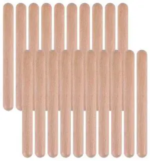 20Pieces 8 Inch Kids Rhythm Sticks Music Lummi Sticks Classical Wood Claves Musical Percussion Instrument Musical Sticks