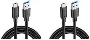 2X USB3.2 10Gbps Type C Cable USB A To Type-C 3.2 Data Transfer USB C SSD Hard Disk Cable PD 60W 3A Quick Charge 3