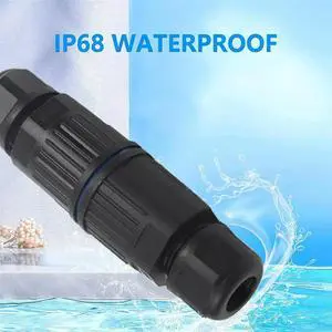 5 Sets Outdoor IP68 Waterproof 2 Way Electrical Cable Connector Junction Box Replaceable Lever Wire Connectors
