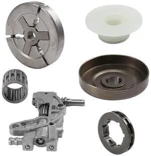 Clutch Sprocket Rim Drum for Chinese 4500 5200 5800 45Cc 52Cc 58Cc Oil Pump Worm Gear Bearing Kit Chainsaw