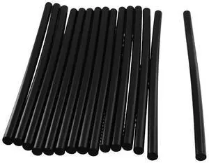 15Pcs Hot Glue Sticks, 270 X11mm Black Hot Melt Glue Sticks for Car Body Dent Repair Remover Crafts DIY Projects