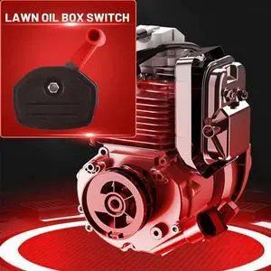 Universal Switch Lever Control Handle & 56 inch Throttle Cable Kit For Lawnmower Lawn Mower Parts  Garden Tools