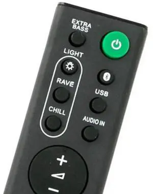 2X Replacement Remote For RMT-AM200U GTK-XB7 Speaker System