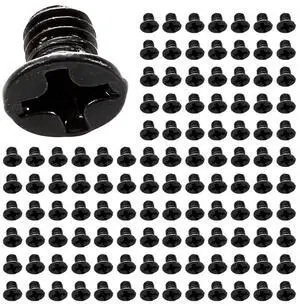 500 Pcs M3x4mm Screws Replacement Black For Laptop Hard Drive