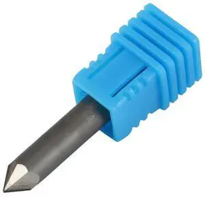 PCD Diamond Engraving Bits Engraver CNC Carving Tools Stone Carbide Milling Cutter on Granite Marble D6XL40X70degreeX0.4