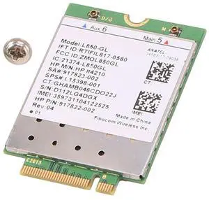 L850-GL LT4210 FDD-LTE TDD-LTE 4G Card 4G Module SPS,917823-001 for 430 440 450 G5 Notebook