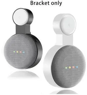 2Pcs Suitable For Google Audio For Google Nest Mini Wall Bracket Second Generation Socket Hanging Hanger Bracket-W