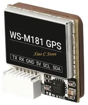 Advanced Double Module with Compasses for FPV Systems, Thin Oil Ceramic Antennas, Scratch Resistant
