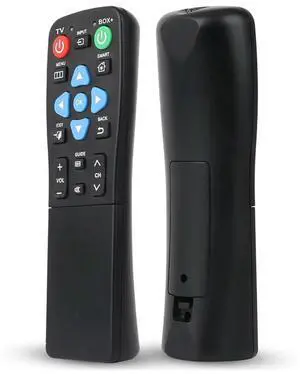 Big Button Universal Remote For Seniors, Elderly2-Device Control, Learning Function, TV, DVD, Streaming
