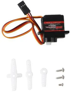 6PCS/Lot Servo 9G Digital Servo Motor High Speed Steering RC Servo Plastic Gear Servo For 1/16 1/18 1/24 RC Car Bo