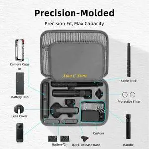 Multipurpose Protective Bag for X5 Camera SelfieStick Handle Mounting Tool