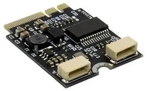 Industrial Control M.2 A+E To GL850 2-Port USB2.0 Motherboard Hub Conversion Card,For USB Hubs,PC Motherboard Comp