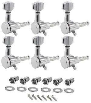 Guitar Locking Tuners String Tuning Pegs Machines Heads Set for Fender Stratocaster Telecaster Guitar Parts,Right