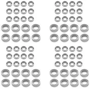 80Pcs Ball Bearing Set For Wltoys 144001 144002 144010 124016 124017 124018 124019 RC Car Spare Parts Accessories