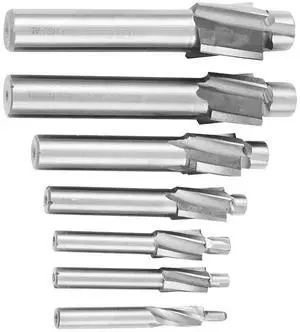 7Pcs M3-M12 Counterbore Milling Cutter High Speed Steel Pilot Slotting Tool End Mill Slot Drill Bit Set
