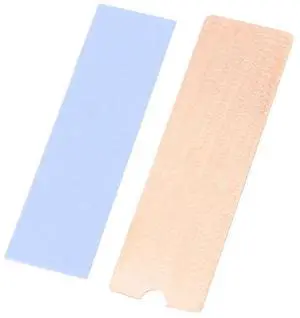 9Pcs M.2 SSD Heat Sink NVME NGFF M.2 2280 Solid State Hard Disk Pure Copper Heatsink Thin Radiator 1.0Mm