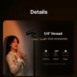 LM07 Photography Light with Adjustable Focusing and Brightness Fill Light
