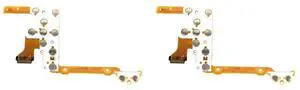 2Pcs Keyboard Key Button Flex Cable Board For EOS 1000D Kiss X50 Rebel T3 Digital Camera Repair Part