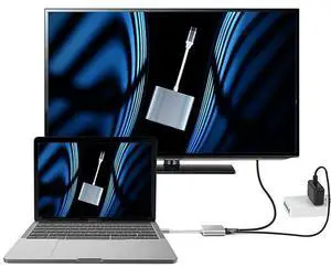 2X Type-C Adapter Cable Converter For USB-C Digital AV Multiport Adapter MJ1K2AM/A And USB FW3 2X Type-C Adapter Cable Converter For USB-C Digital AV Multiport Adapter MJ1K2AM/A And USB FW3