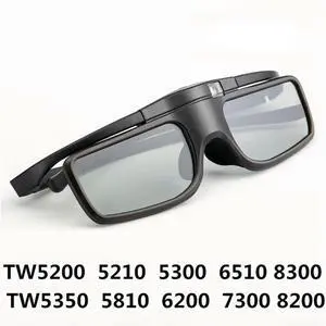 2X Active Shutter 3D Glasses For Epson TW5700/5400/5600/930 For ,  3D TV Rechargeable Bluetooth R