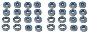 32Pcs Sealed Bearing Kit For Tamiya TT-02B TT02B 1/10 RC Car Upgrade Parts Accessories