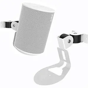 2X Wall Mount Bracket For Sonos Era 100, Wireless Speaker Space Saving Smart Home Metal Wall Stand Holder, W